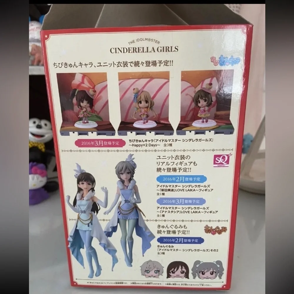 Idolmaster Cinderella Girls Miku Maekawa 2.4” Anime Chibi Figure w/ Box